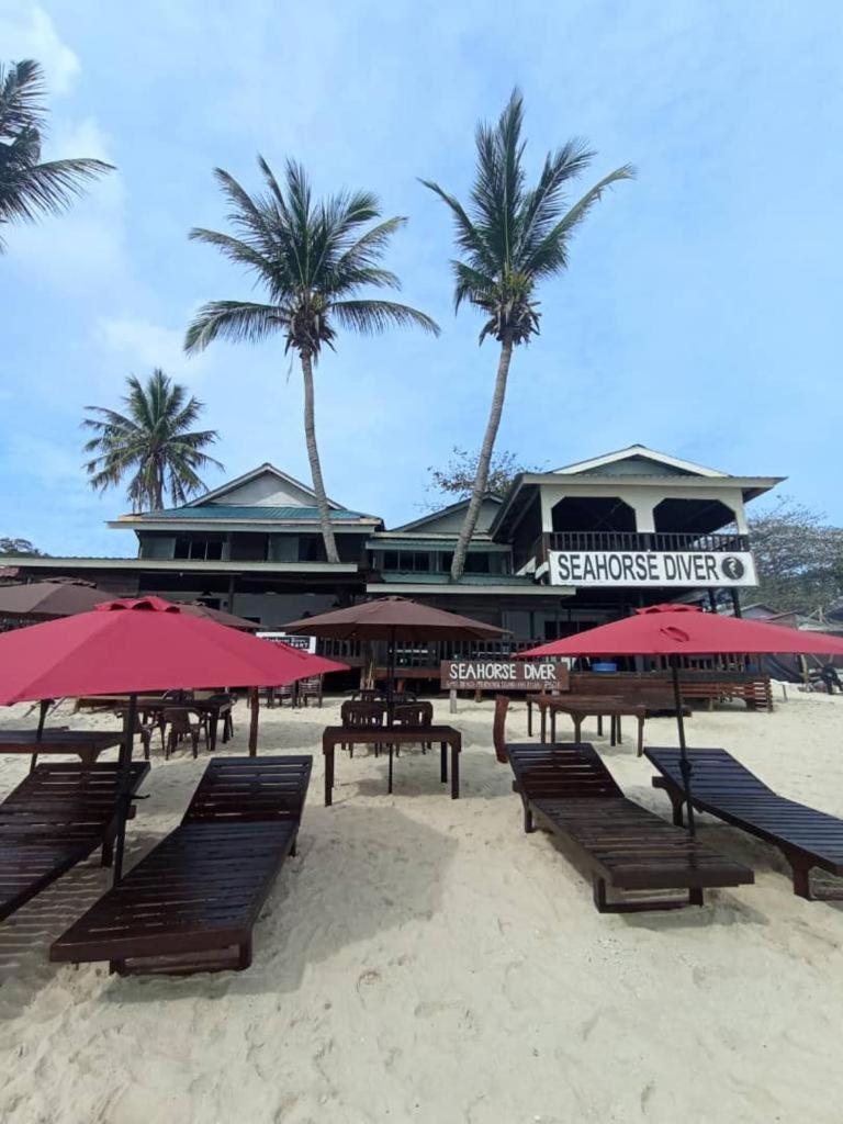 Seahorse Diver Guesthouse Kampong Pasir Panjang  Zewnętrze zdjęcie